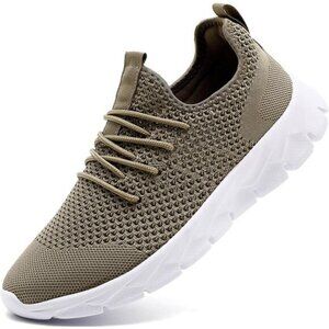⚡Mens Brown Running Fashion Tennis Walking Lightweight Athletic Sneakers